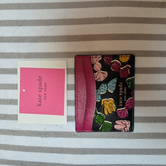 Kate Spade ♠️ Morgan Assorted Candies Embossed Cardholder! - Picture 4 of 9